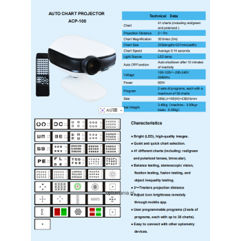 Rzutnik optotypów ACP100 wersja LED